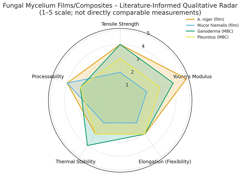 Fungal Mycelium Radar Qualitative