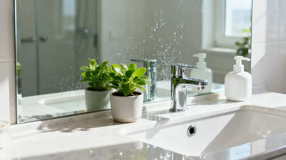 mold news - Bathroom corners can become breeding grounds for mold.
