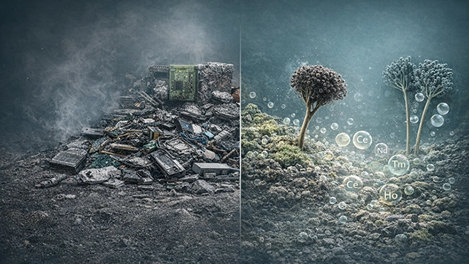 Mold News Fungal Bioleaching Rare Earth Waste Recovery