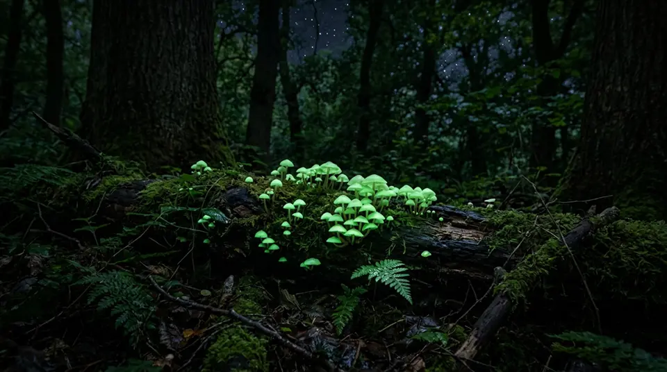 mold news - luminescent fungi